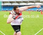 Craig Sturrock (Gateshead) 2nd in the senior mens shot, Northern Senior and Under-20 Champs., Sport City, Manchester. Photo: David T. Hewitson/Sports for All Pics